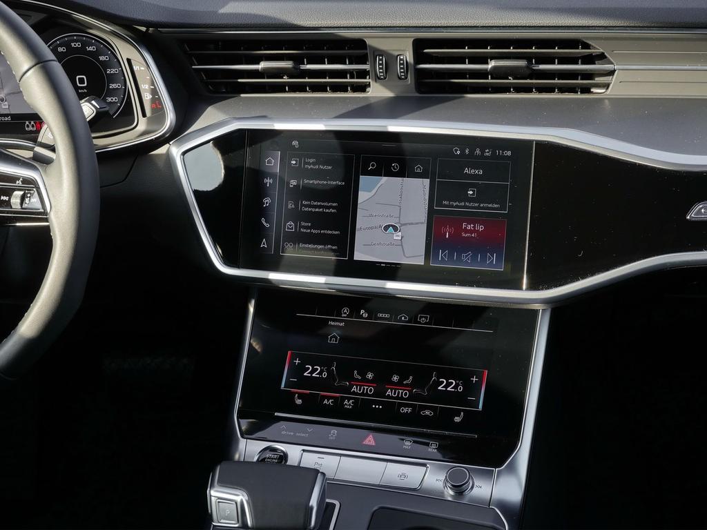 Audi A6 2025 г. Синий, пробег 10566 км