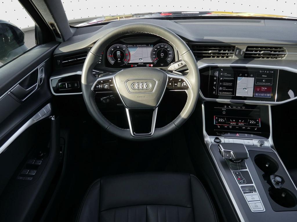 Audi A6 2025 г. Синий, пробег 10566 км