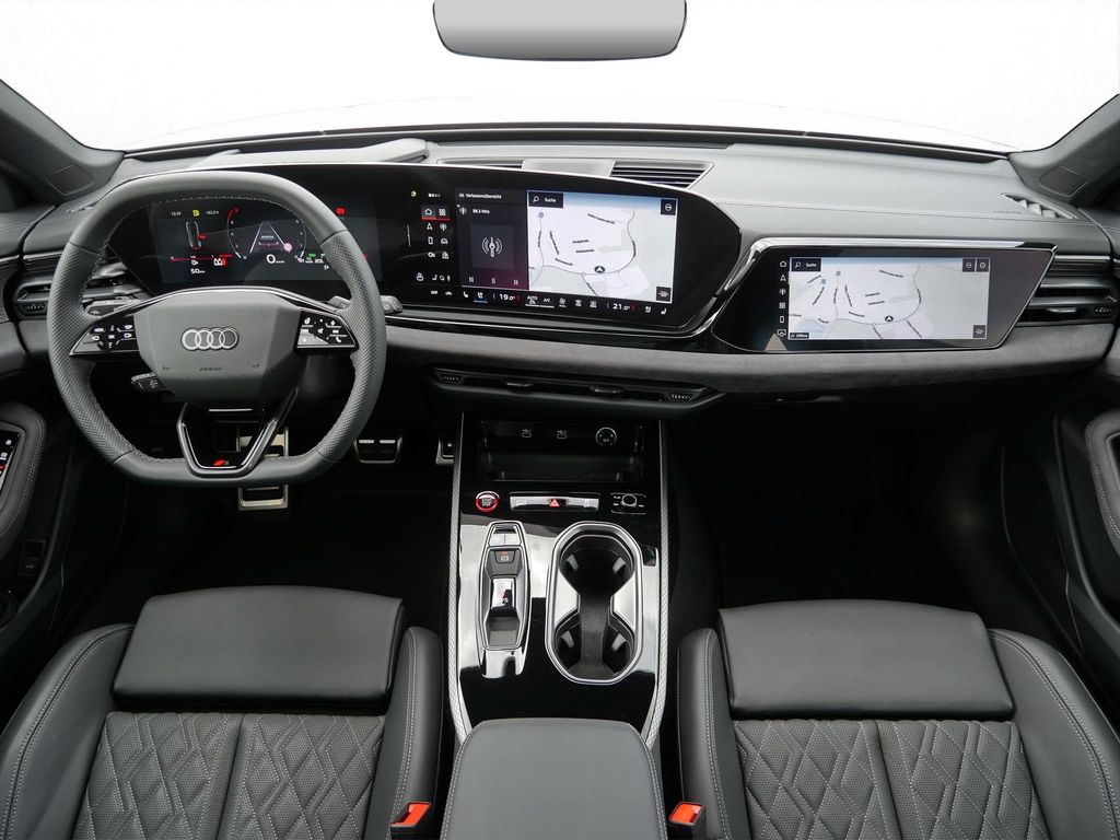Audi A6 2025 г. Белый, пробег 10487 км