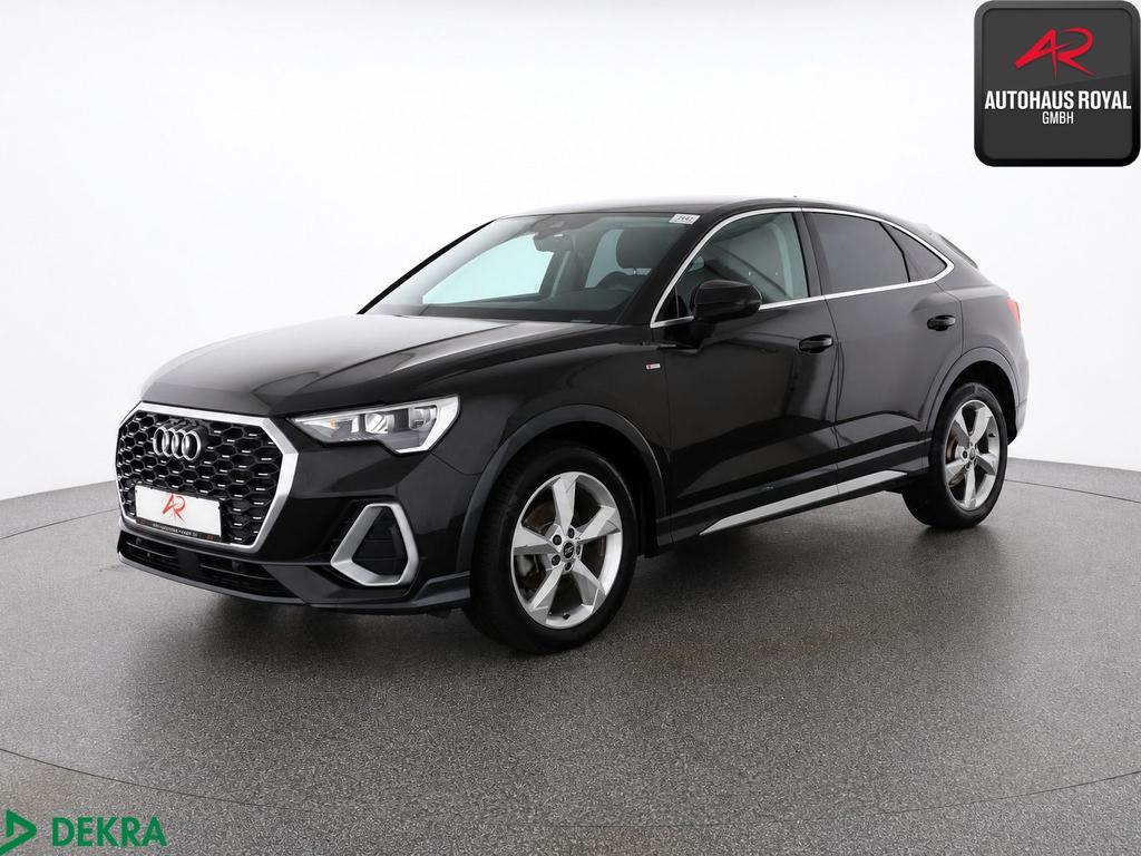 Audi Q3 2023 г. Чёрный, пробег 41677 км