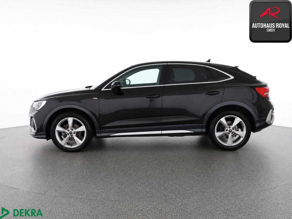 Audi Q3 2023 г. Чёрный, пробег 41677 км