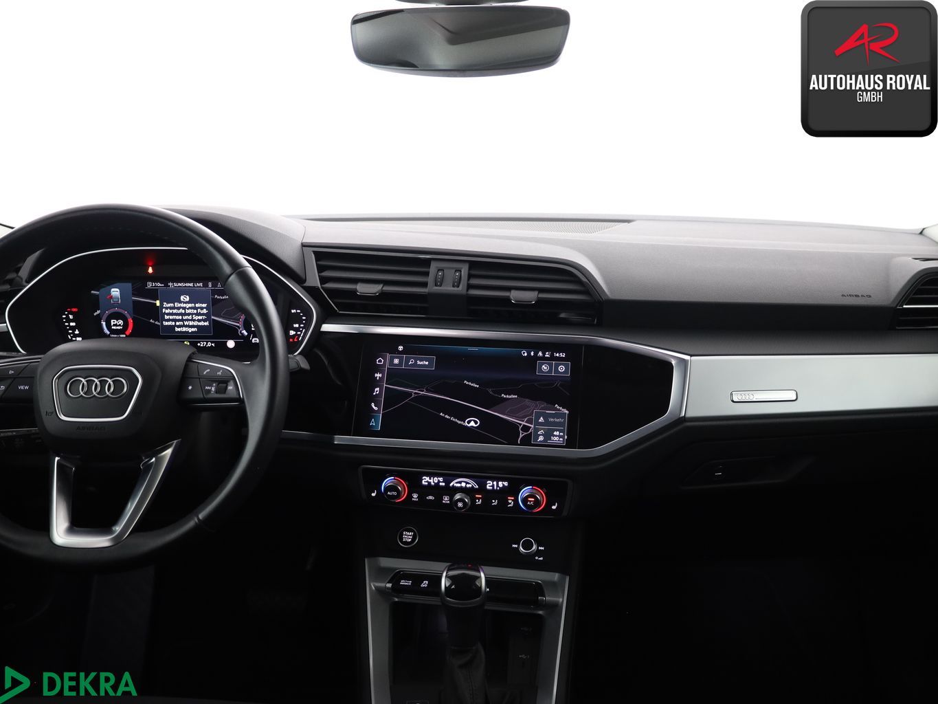 Audi Q3 2023 г. Чёрный, пробег 41677 км
