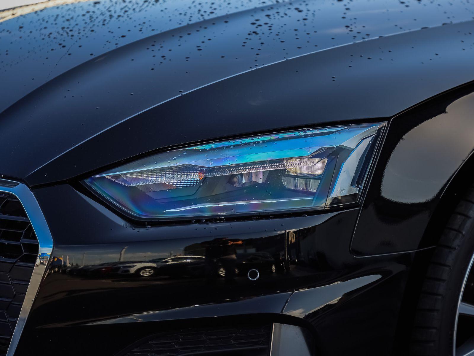 Audi A5 2023 г. Чёрный, пробег 37070 км