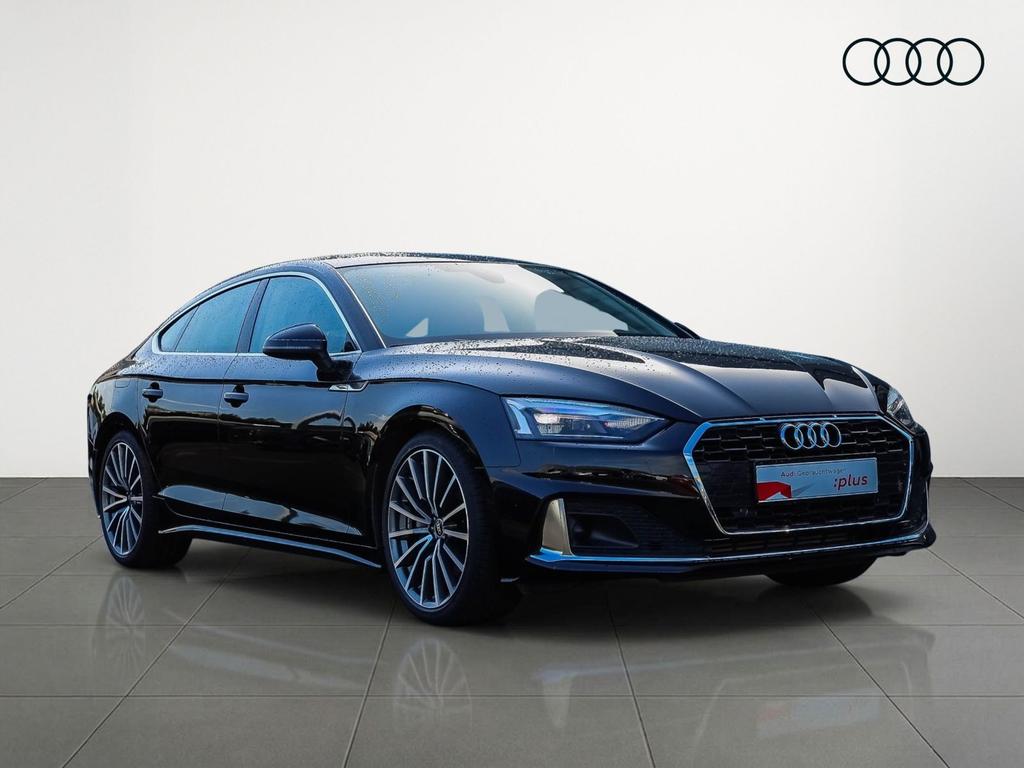 Audi A5 2023 г. Чёрный, пробег 37070 км