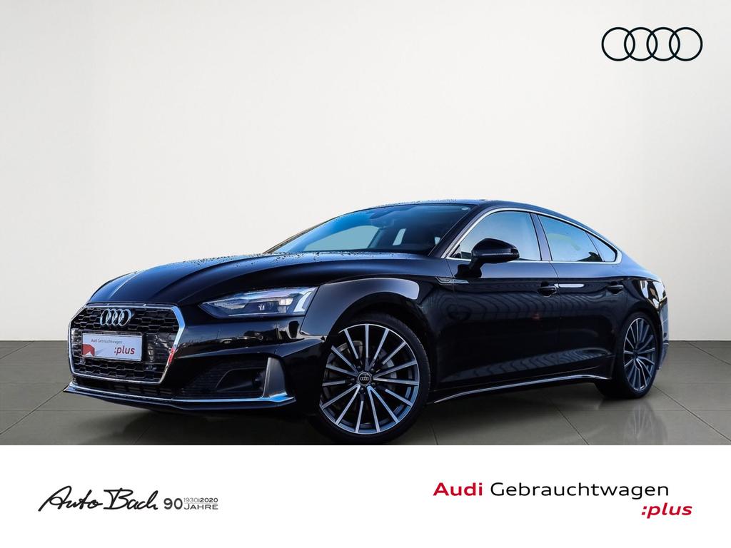 Audi A5 2023 г. Чёрный, пробег 37070 км