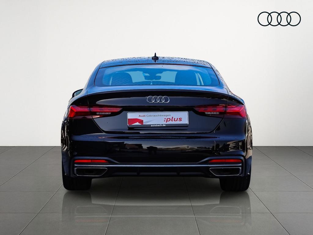 Audi A5 2023 г. Чёрный, пробег 37070 км