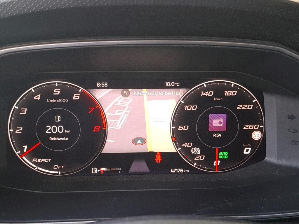 SEAT Leon 2022 г. Чёрный, пробег 47176 км