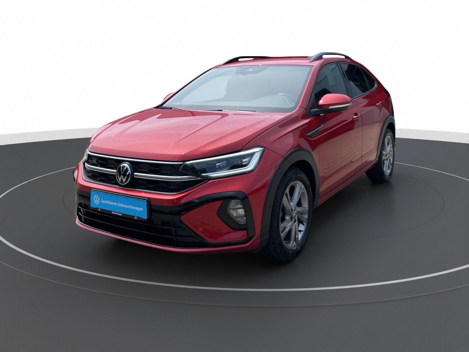 Volkswagen Taigo 2022 г. Красный, пробег 55435 км