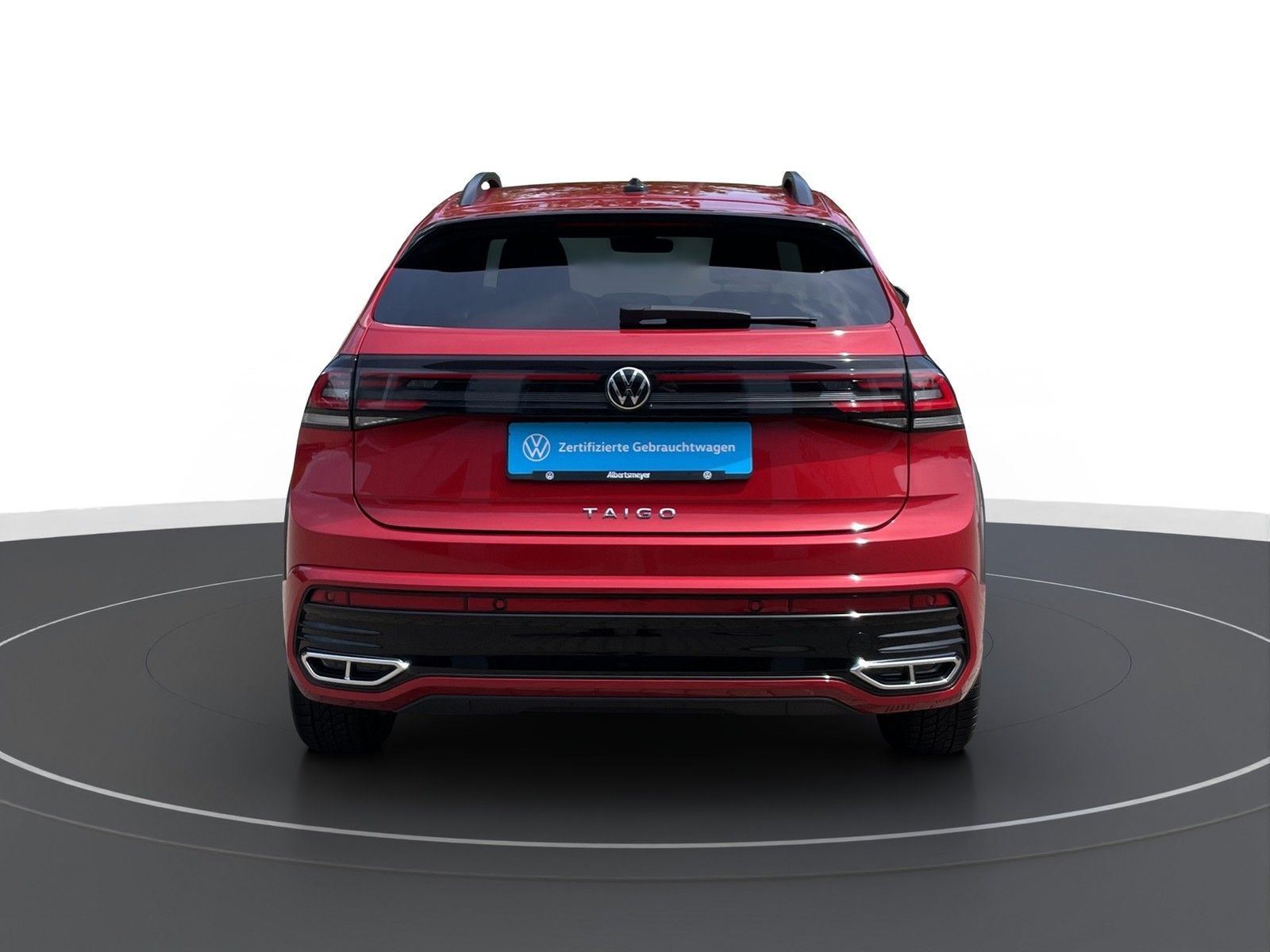 Volkswagen Taigo 2022 г. Красный, пробег 55435 км