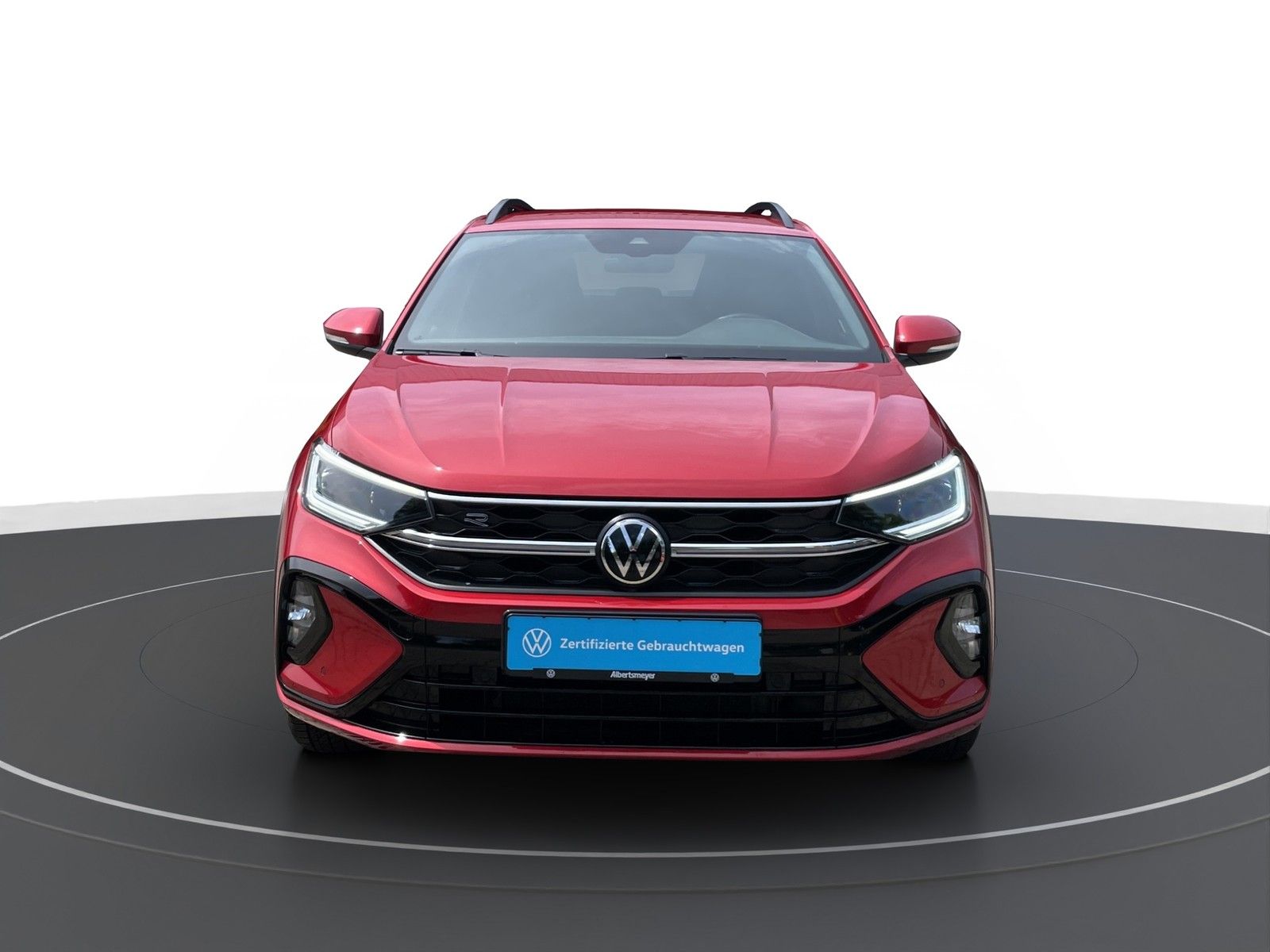 Volkswagen Taigo 2022 г. Красный, пробег 55435 км