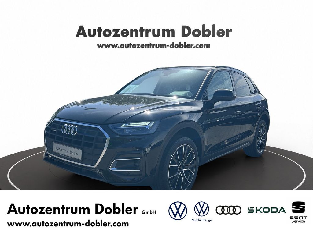 Audi Q5 2023 г. Чёрный, пробег 36300 км