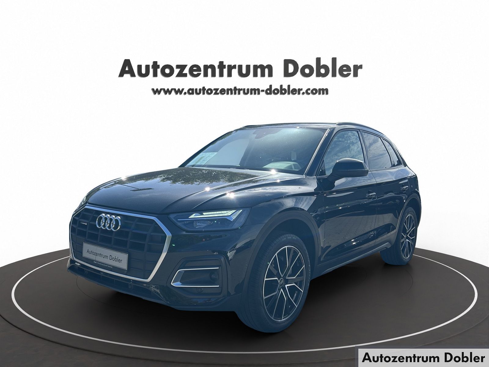Audi Q5 2023 г. Чёрный, пробег 36300 км