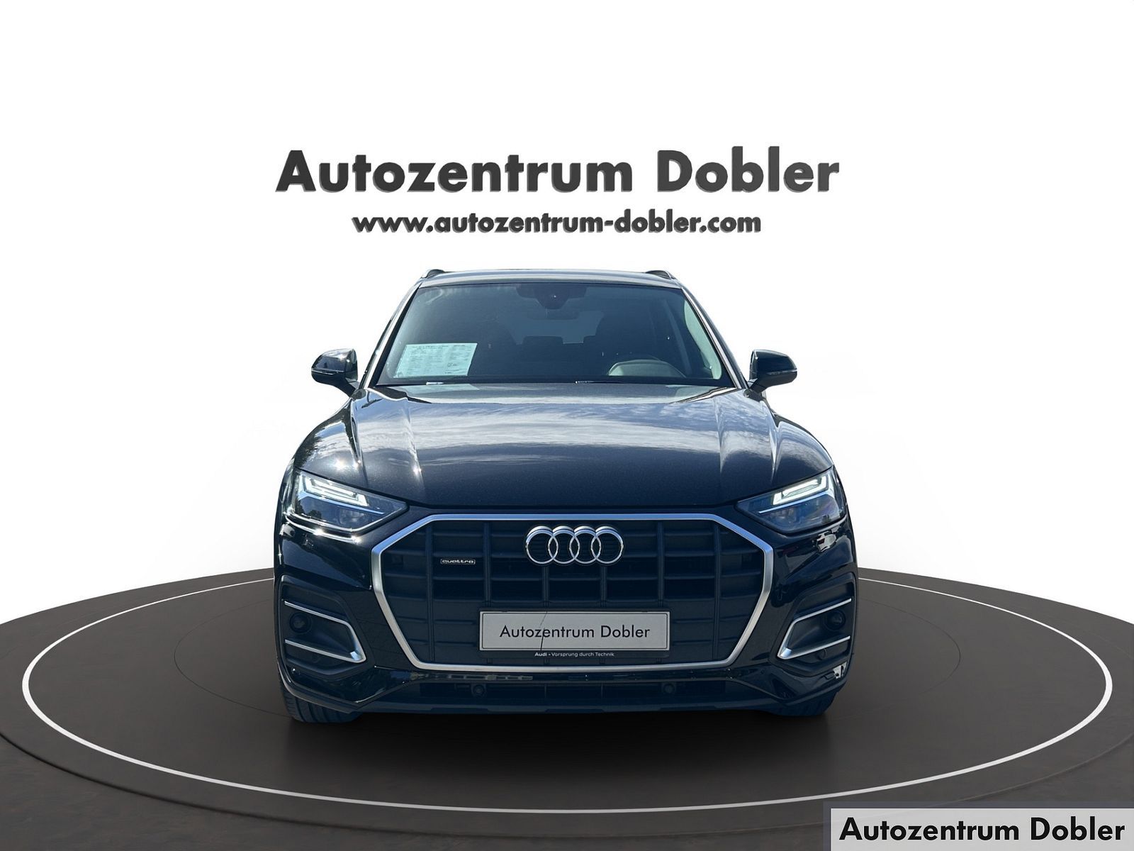 Audi Q5 2023 г. Чёрный, пробег 36300 км
