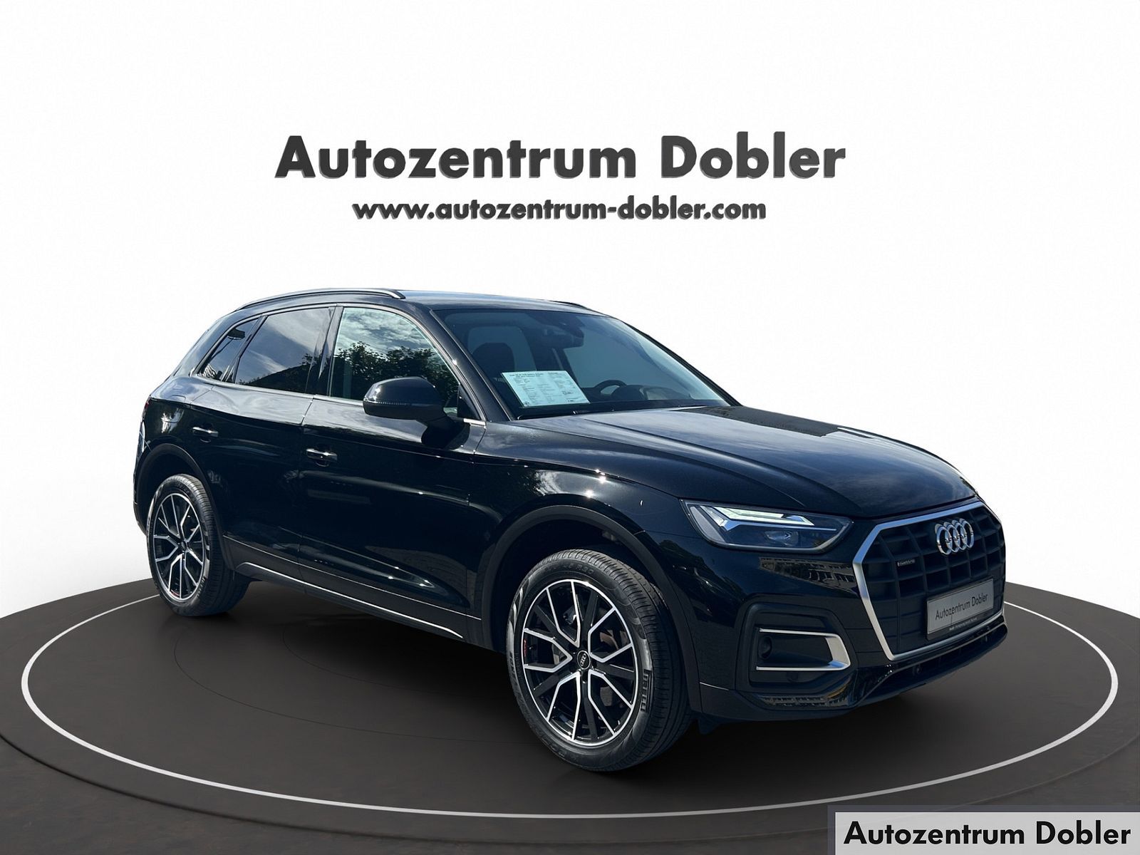 Audi Q5 2023 г. Чёрный, пробег 36300 км