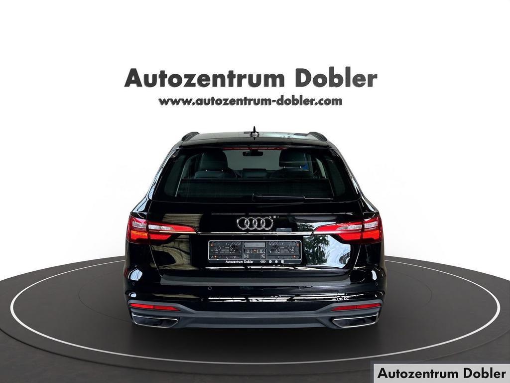 Audi A4 2023 г. Чёрный, пробег 57600 км