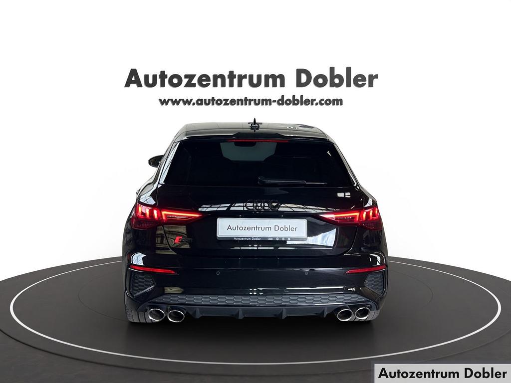 Audi S3 2023 г. Чёрный, пробег 49600 км