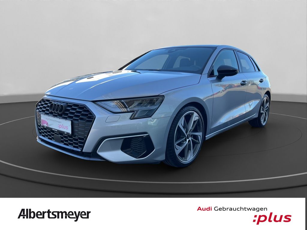 Audi A3 2023 г. Серебристый, пробег 47507 км