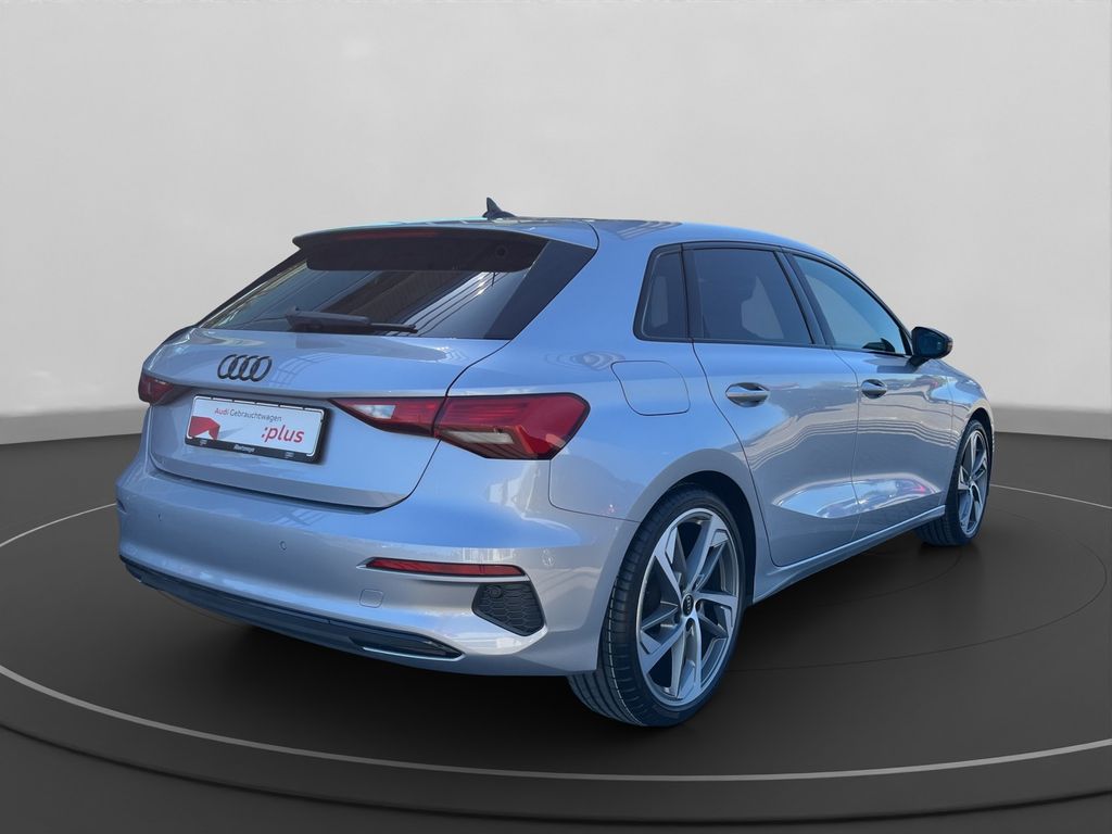 Audi A3 2023 г. Серебристый, пробег 47507 км
