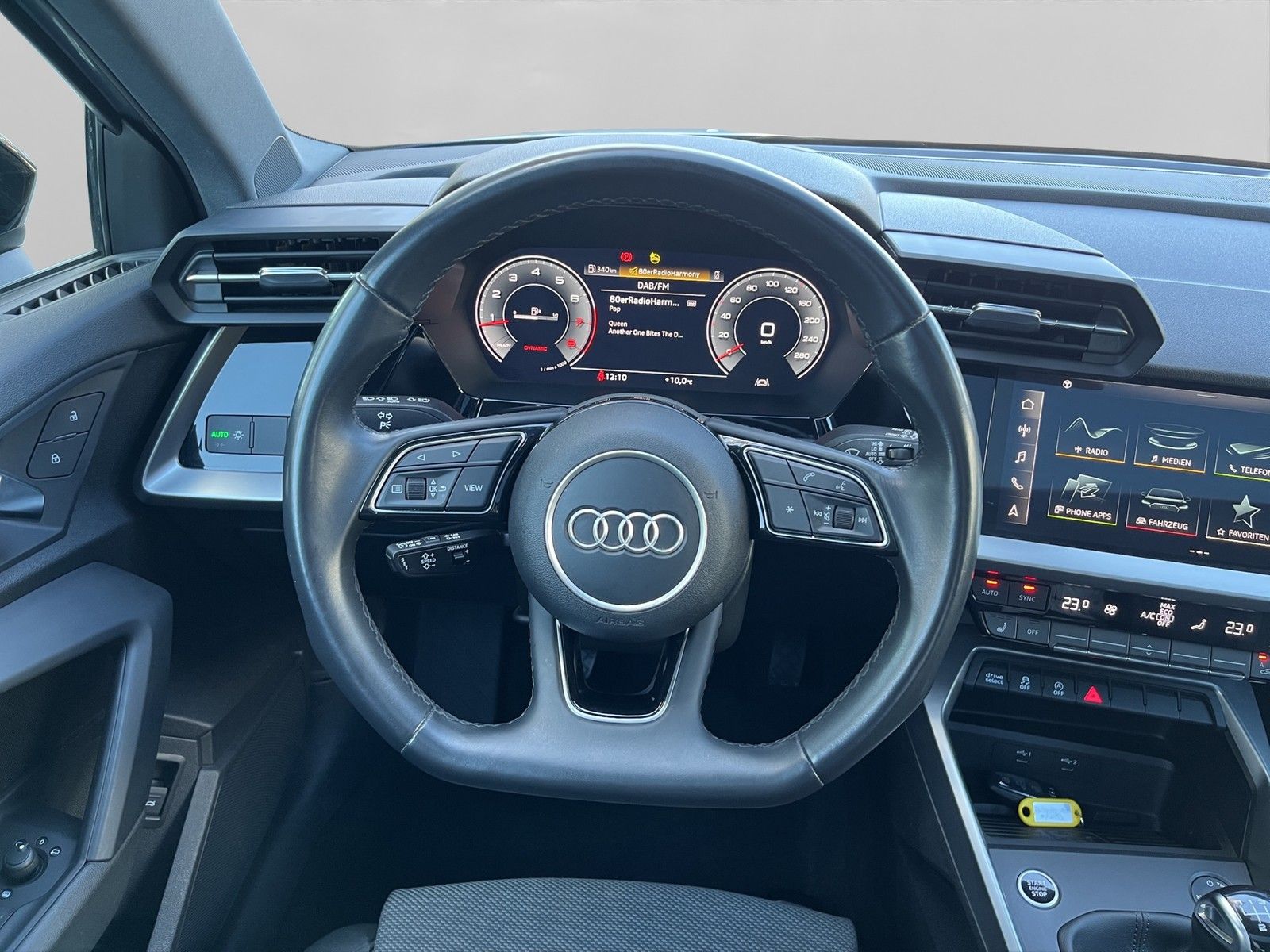 Audi A3 2023 г. Серебристый, пробег 47507 км
