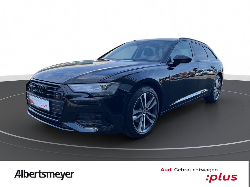 Audi A6 2022 г. Чёрный, пробег 54128 км