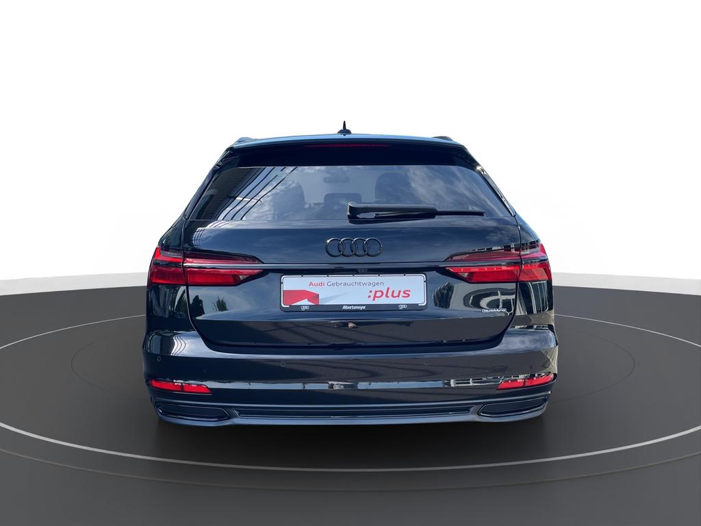 Audi A6 2022 г. Чёрный, пробег 54128 км