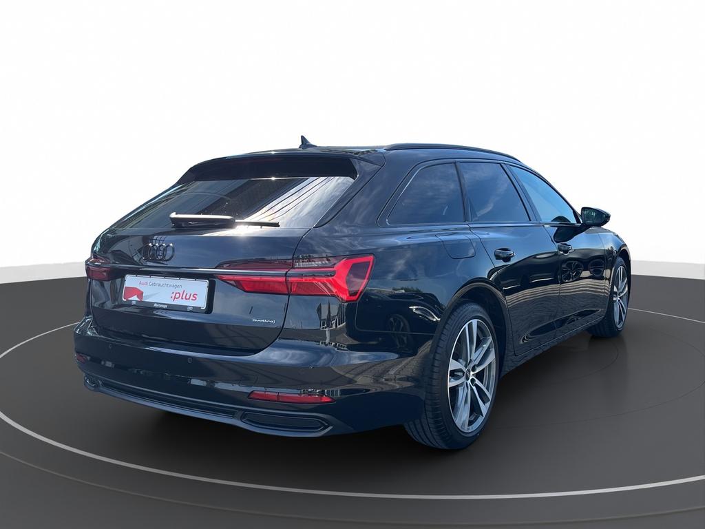 Audi A6 2022 г. Чёрный, пробег 54128 км