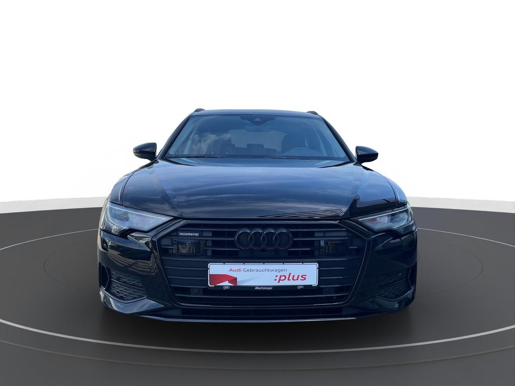 Audi A6 2022 г. Чёрный, пробег 54128 км
