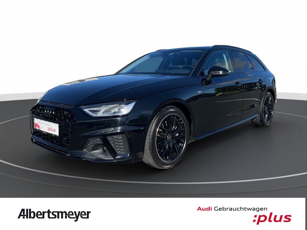 Audi A4 2023 г. Чёрный, пробег 58298 км