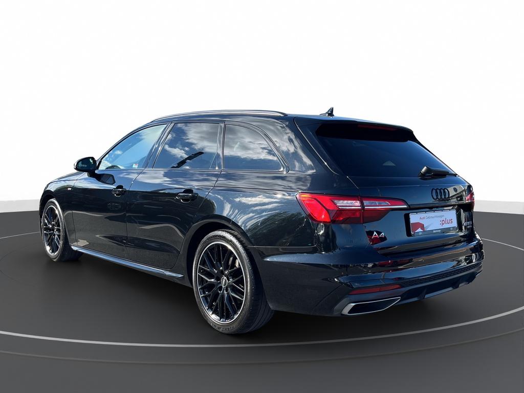 Audi A4 2023 г. Чёрный, пробег 58298 км