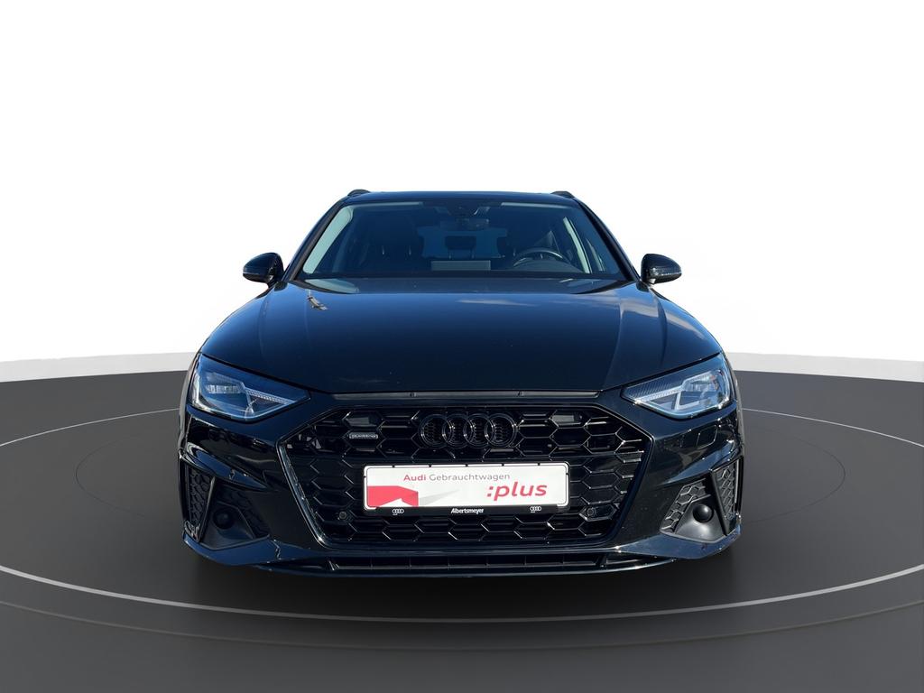 Audi A4 2023 г. Чёрный, пробег 58298 км