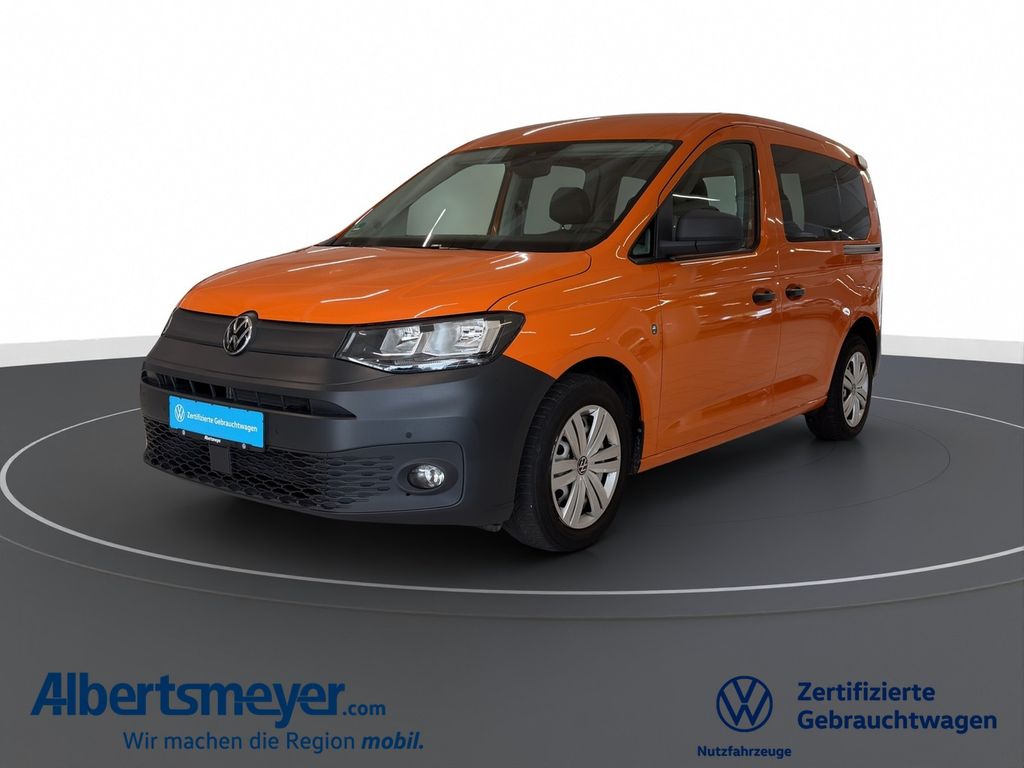 Volkswagen Caddy 2021 г. Оранжевый, пробег 37067 км