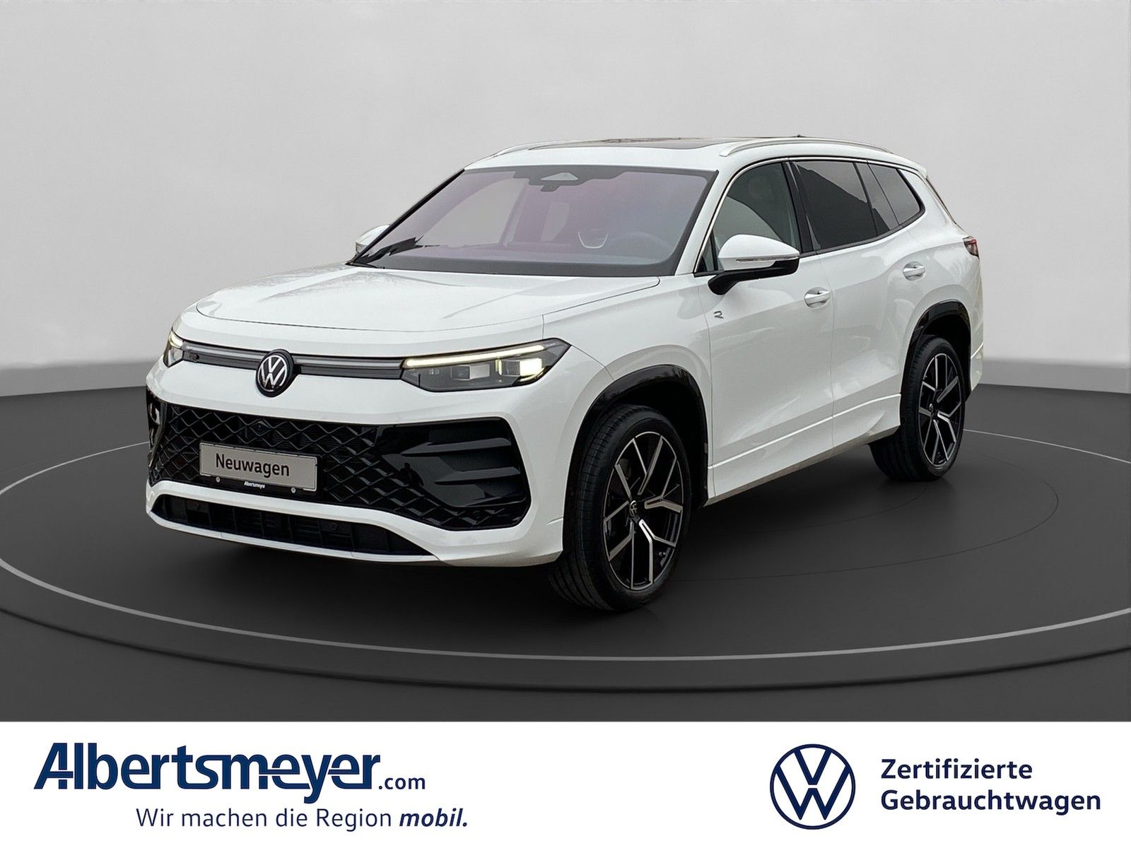 Volkswagen Tayron 2025 г. Белый, пробег 12000 км