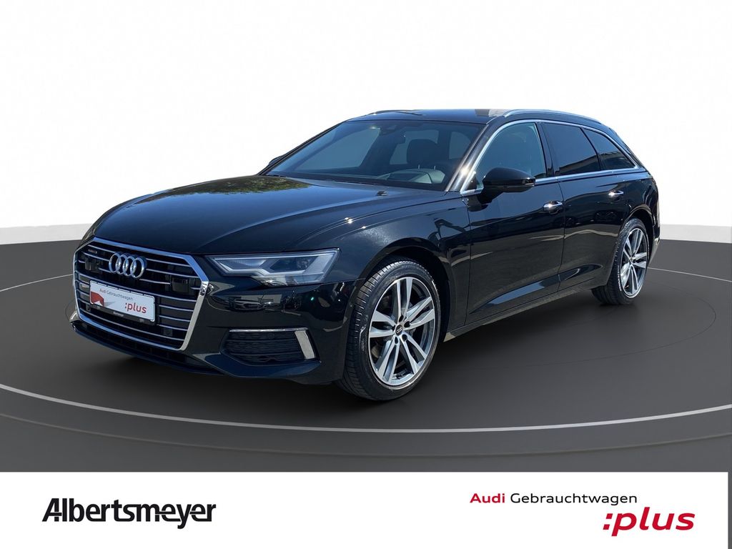 Audi A6 2022 г. Чёрный, пробег 48401 км