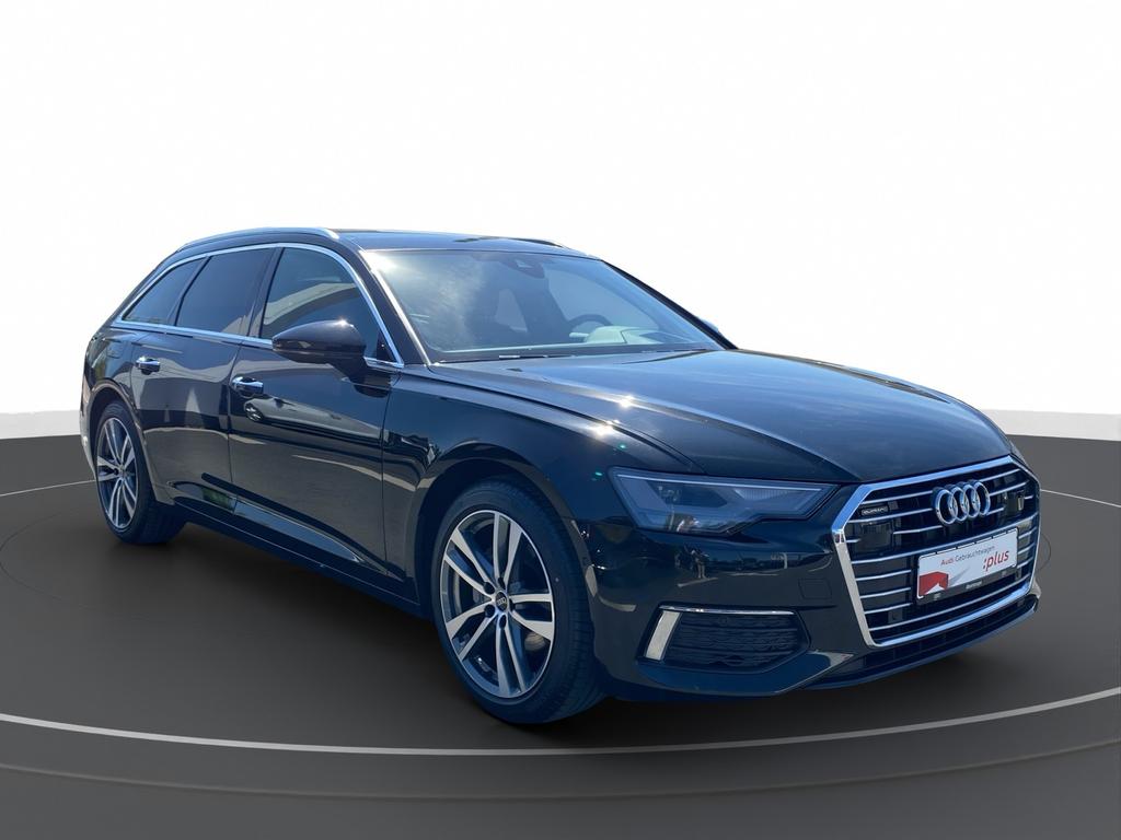 Audi A6 2022 г. Чёрный, пробег 48401 км