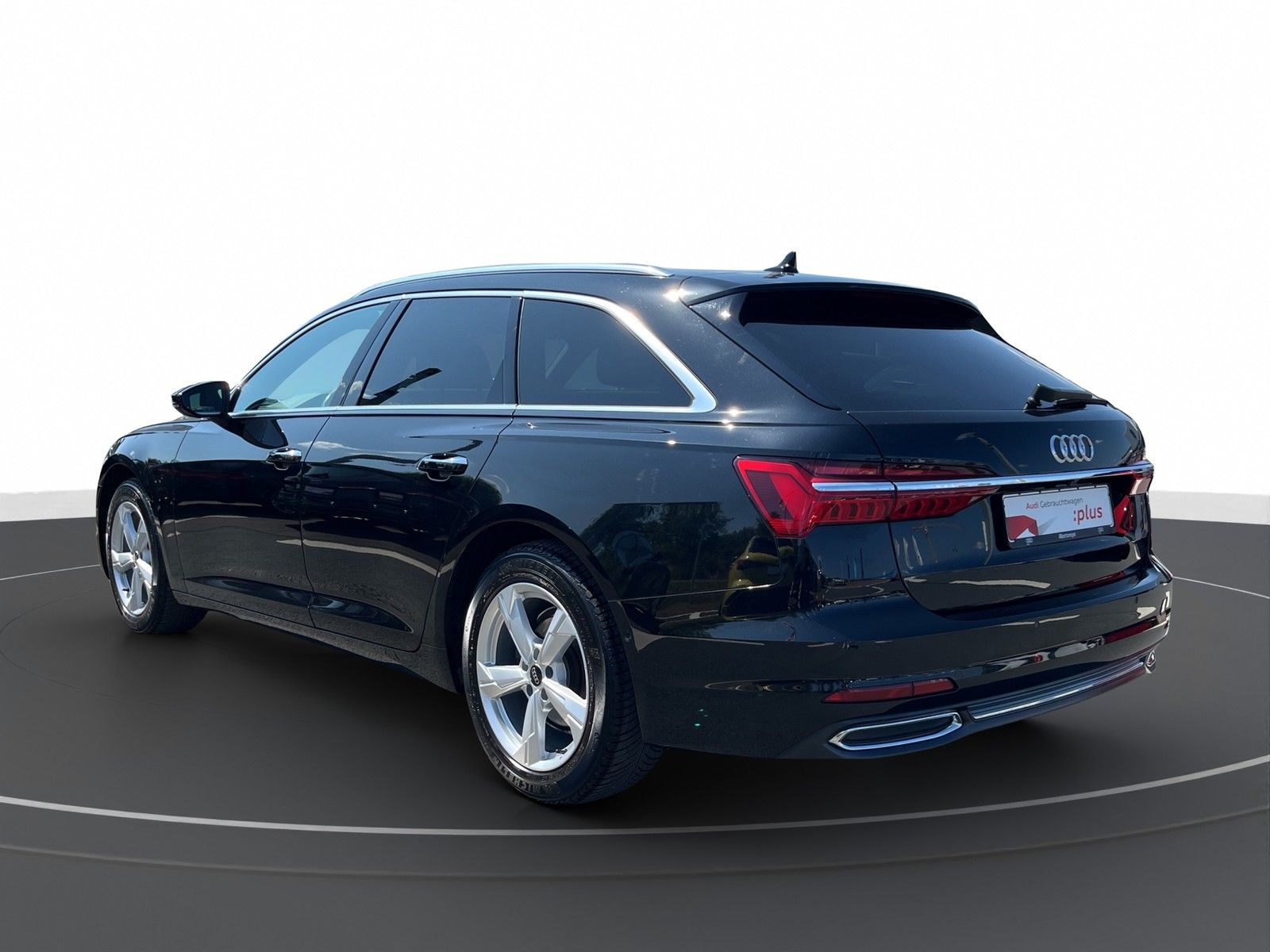 Audi A6 2023 г. Чёрный, пробег 57112 км