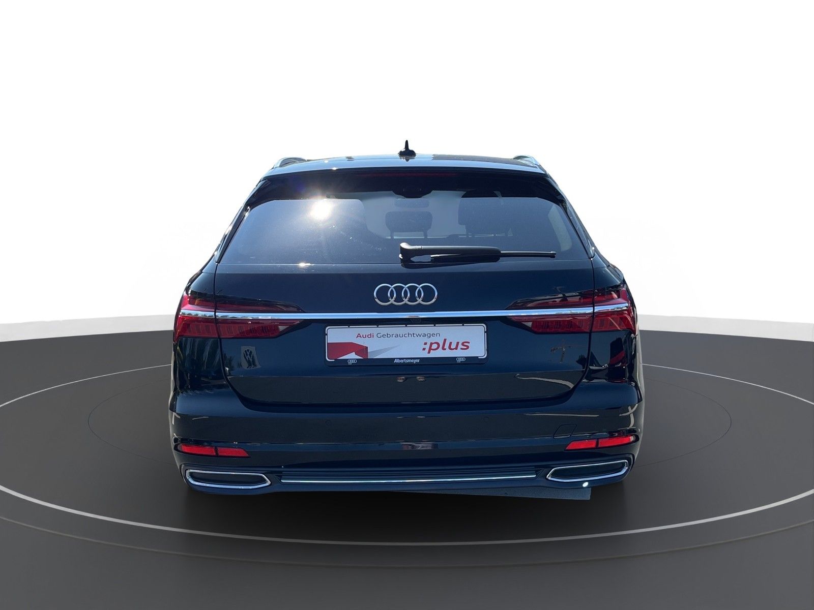 Audi A6 2023 г. Чёрный, пробег 57112 км