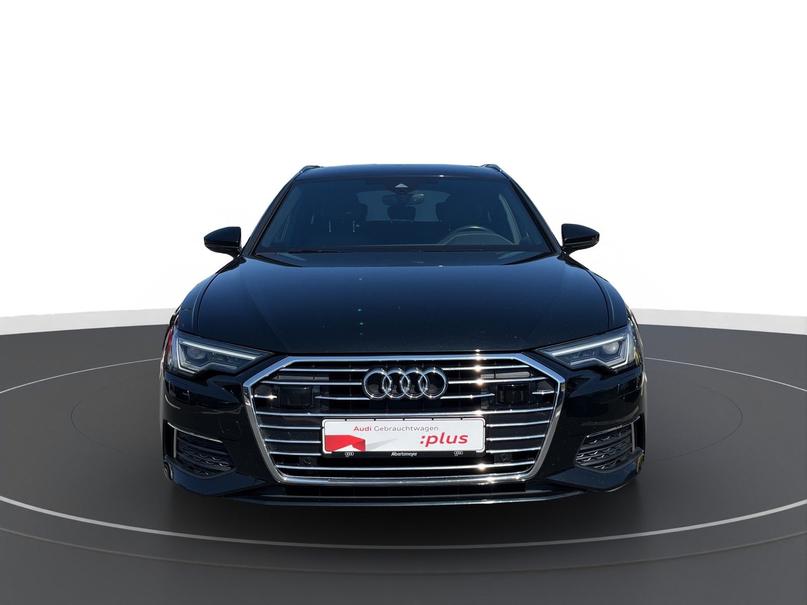 Audi A6 2023 г. Чёрный, пробег 57112 км