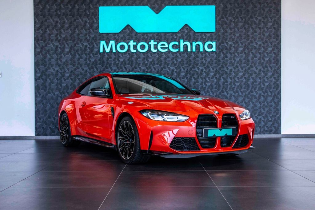 BMW M4 2024 г. Красный, пробег 17376 км