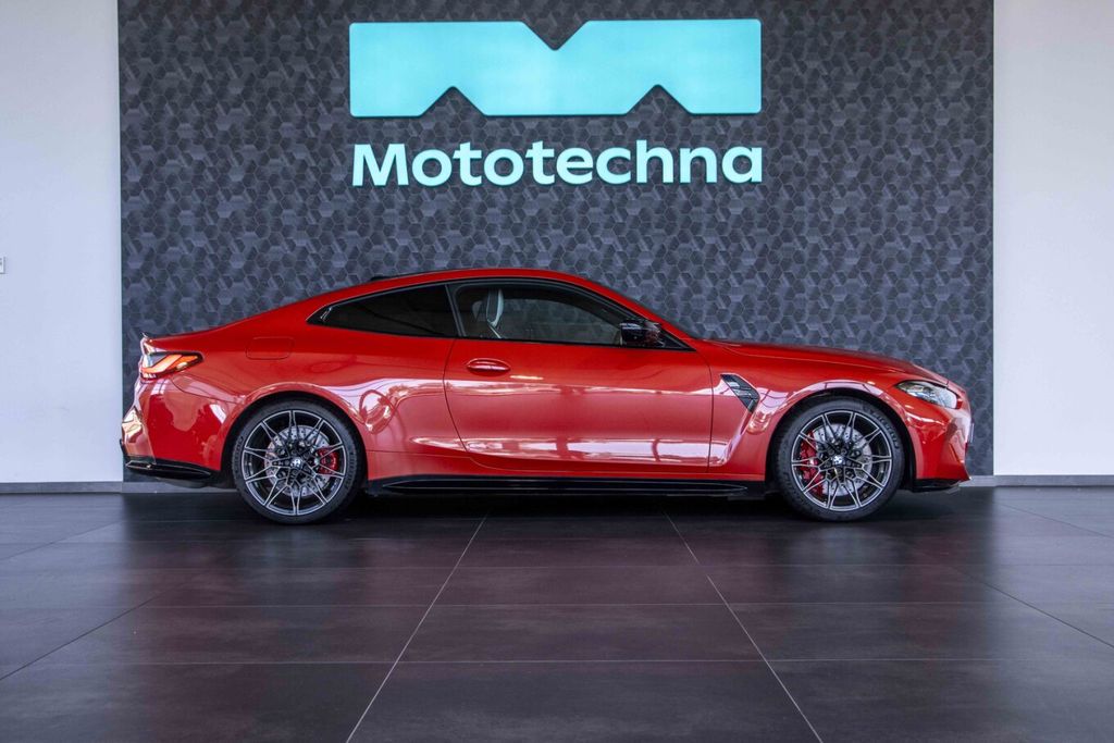 BMW M4 2024 г. Красный, пробег 17376 км