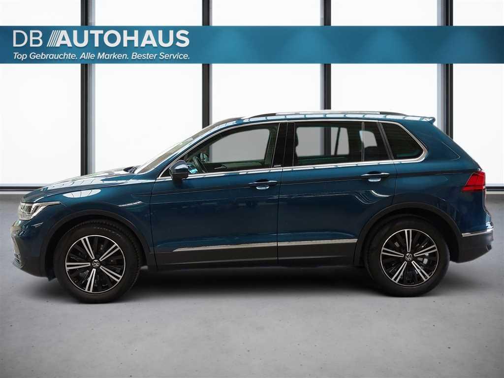 Volkswagen Tiguan 2024 г. Синий, пробег 53227 км