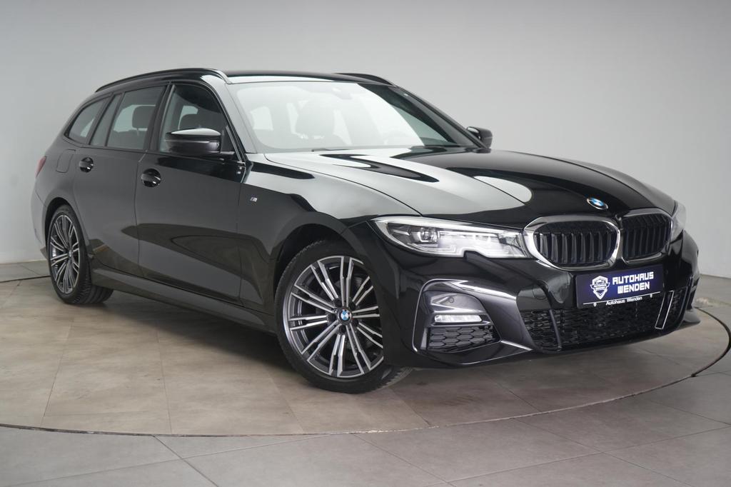 BMW 320 2021 г. Чёрный, пробег 47000 км