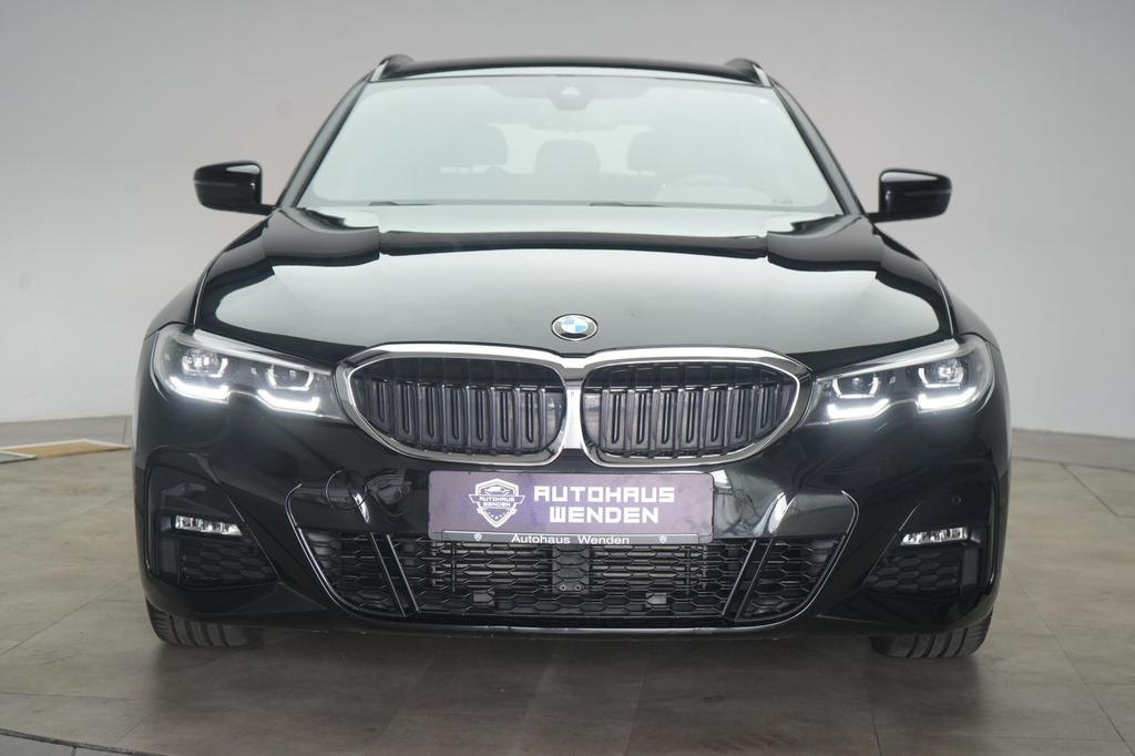 BMW 320 2021 г. Чёрный, пробег 47000 км
