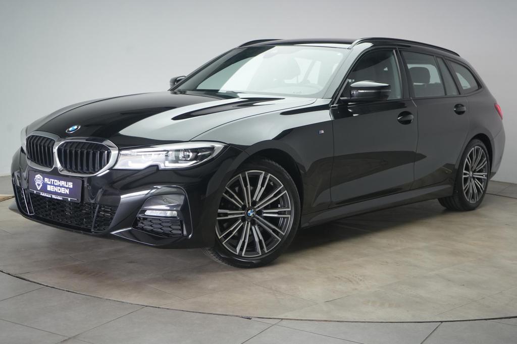 BMW 320 2021 г. Чёрный, пробег 47000 км