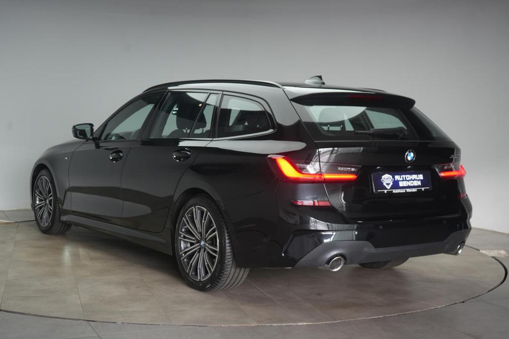 BMW 320 2021 г. Чёрный, пробег 47000 км