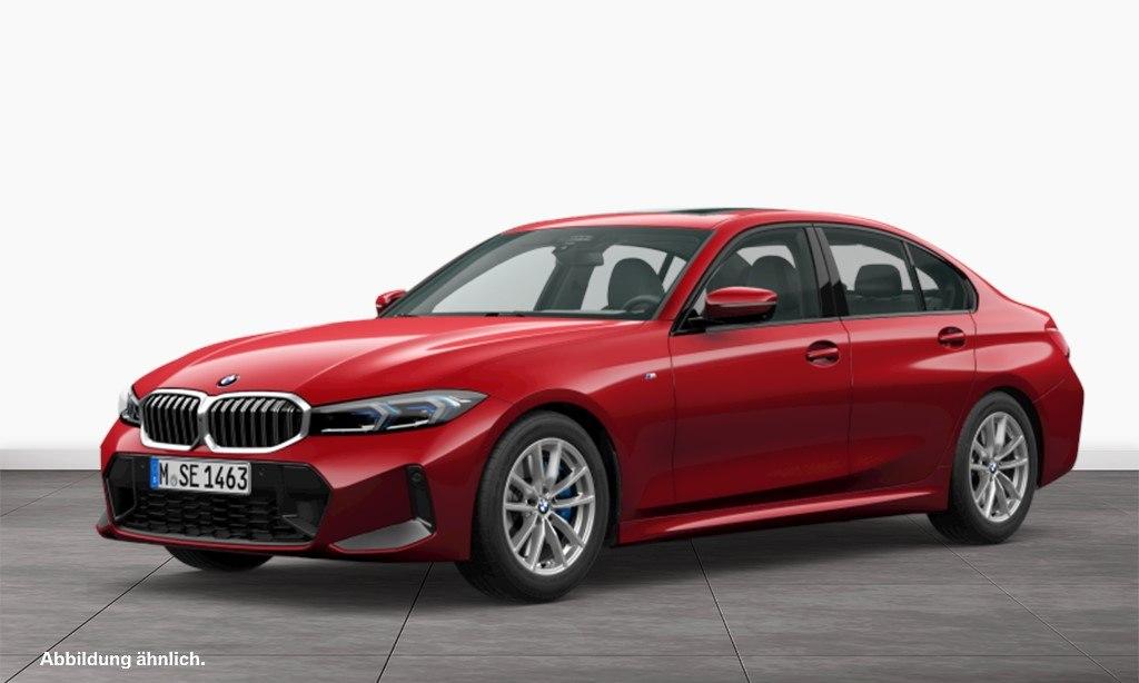 BMW 330 2025 г. Красный, пробег 18796 км