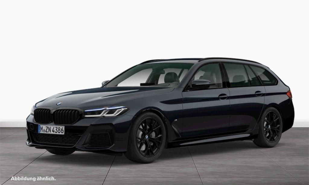 BMW 530 2022 г. Чёрный, пробег 56062 км