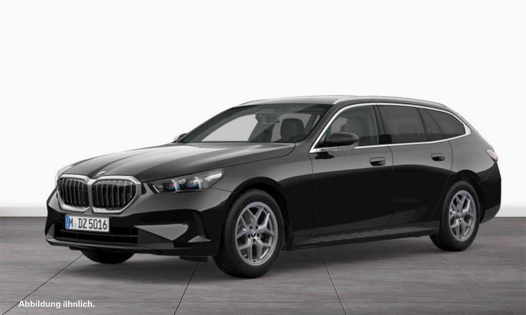 BMW 520 2024 г. Чёрный, пробег 55885 км