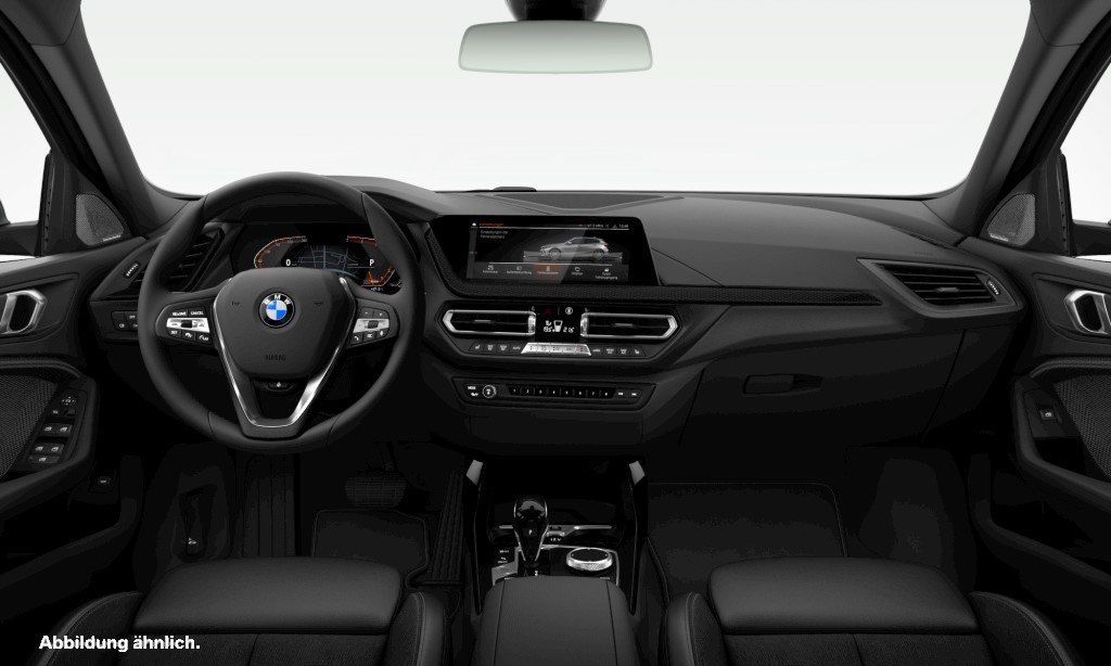 BMW 118 2023 г. Чёрный, пробег 52613 км