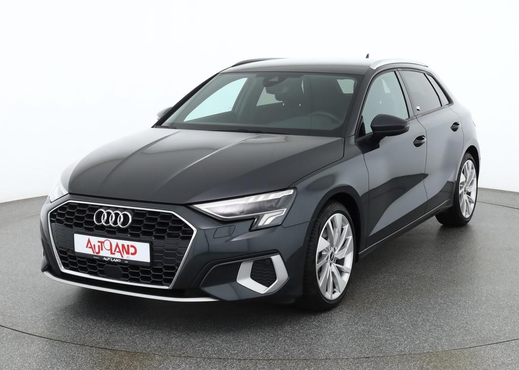 Audi A3 2021 г. Серый, пробег 49772 км