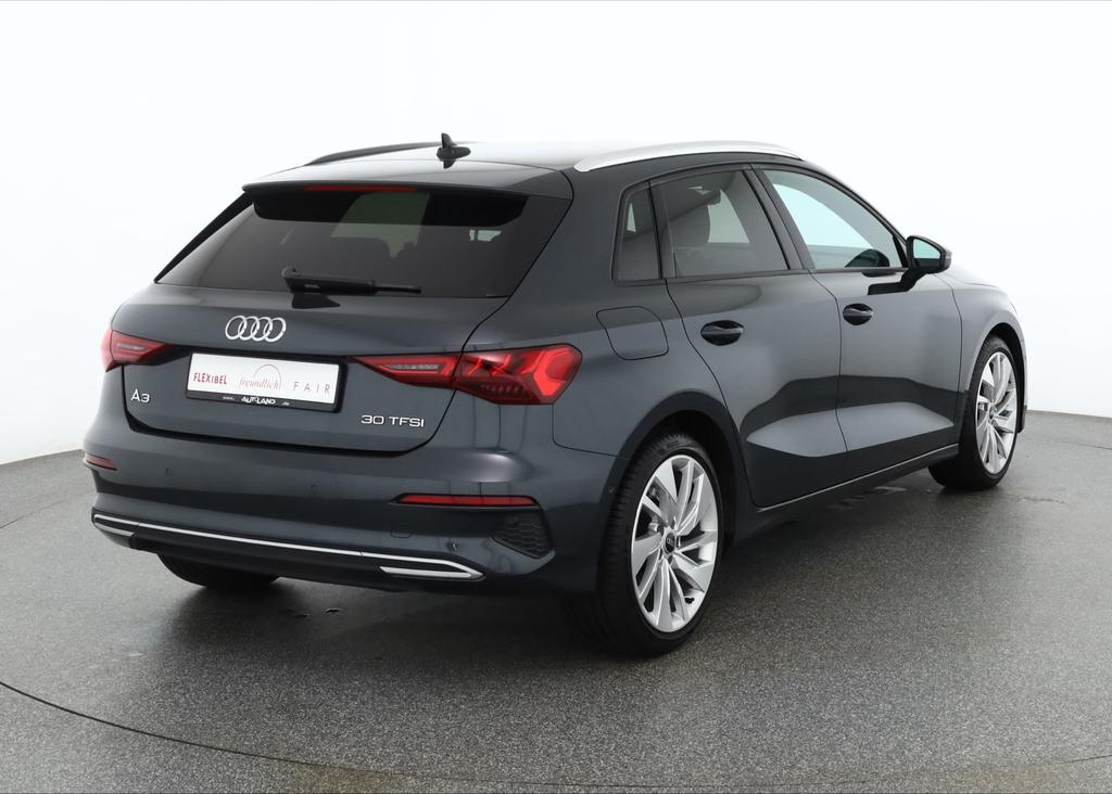 Audi A3 2021 г. Серый, пробег 49772 км
